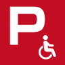 車椅子対応駐車場