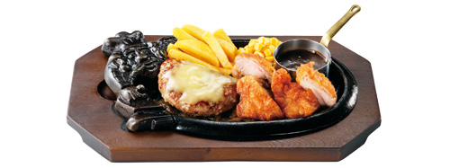 チーズバーグ＆からあげ