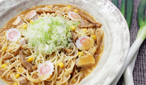 北海道三大ラーメン風パスタイメージ