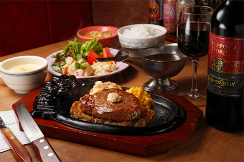 ステーキにはやっぱり赤ワイン どうして牛肉と赤ワインは相性がいいの ステーキ ハンバーグのブロンコビリー