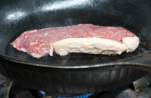 ステーキの焼き方イメージ