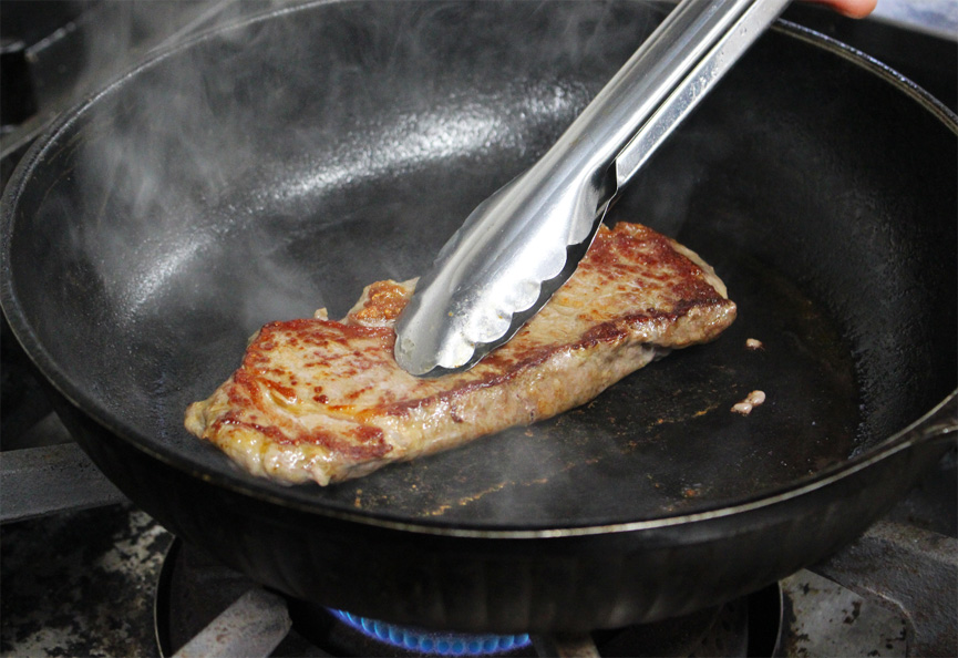 ステーキの焼き方イメージ
